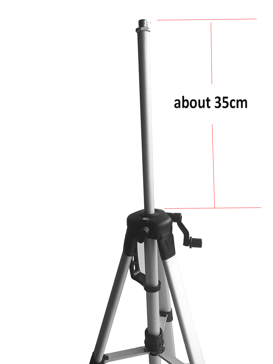 Aluminum tripod stand for 5/8 thread laser level meter 360 degree rotary 1.2M maximum Adjustable Height