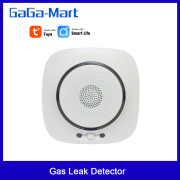 WIFI Gas Detector Household Combustible Gas Leak Detector Natural Liquefied Petroleum Gas Leak Tester Sniffer w/ Sound Alarm APP