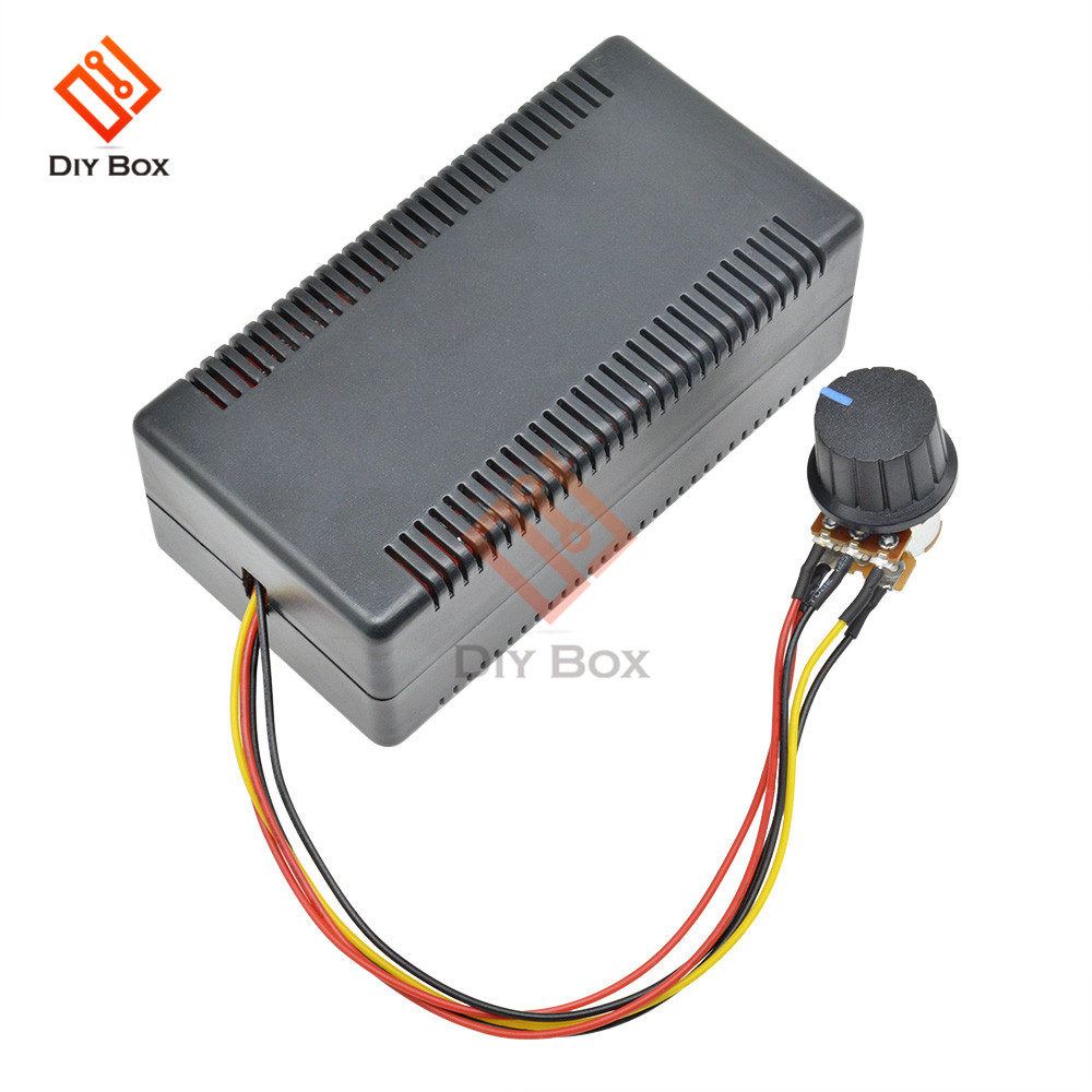 2000W 40A DC Motor Speed Controller DC 12V 24V PWM HHO RC Car Fan Speed Regulator Adjustable Power Control Switch Soft Starting
