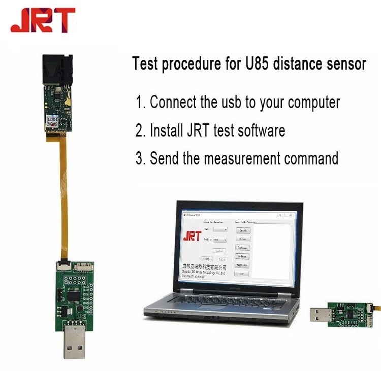 How to test USB 20m Optical Distance Sensor FPC