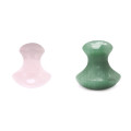 1PCS Natural Jade Facial Neck Healing Slimming Massager Mushroom Jade Roller Therapy Lift Skin Tool 2 Styles New