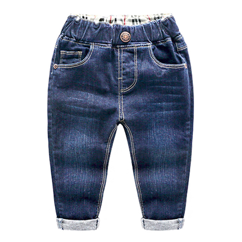 Kids Boys Jeans 2020 New Children Clothing Baby Boys Trousers Toddler Boy Jeans Spring Autumn Casual Pants Blue 1 2 3 4 5 6 Year