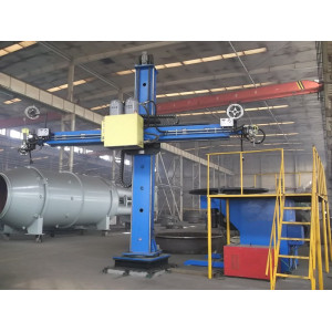 SAW Mig pipe welding column boom manipulator machine