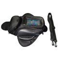 New Waterproof Motor Tank Bag Black Oil Fuel Tank Bag Magnetic Motorbike Saddle Bag Single Shoulder Bag Motorcycle Backpack