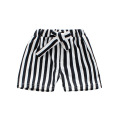 Girls Shorts Toddler 2020 Striped Print Pants Trousers Children Soft High Waist Straight Casual Shorts