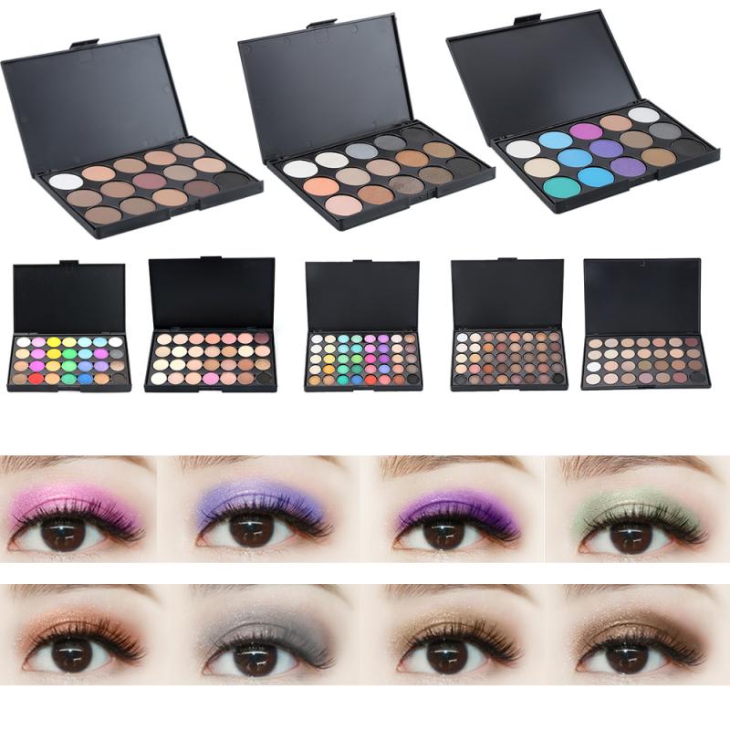 40 Color Matte Eyeshadow Palette Glitter Eye Shadow Waterproof Long Lasting Make Up Pallet Shimmer Fashion Beauty TSLM1