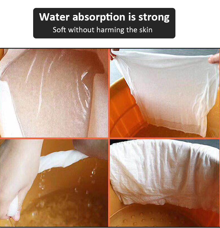 190pcs/lot Disposable Towels SPA Strong Water Absorbent Non-Woven Hotel Foot Bath Towels Disposable Face Wash Towel