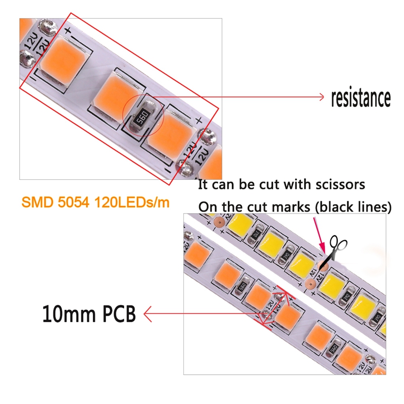 3led Cuttable Led Strip 5054