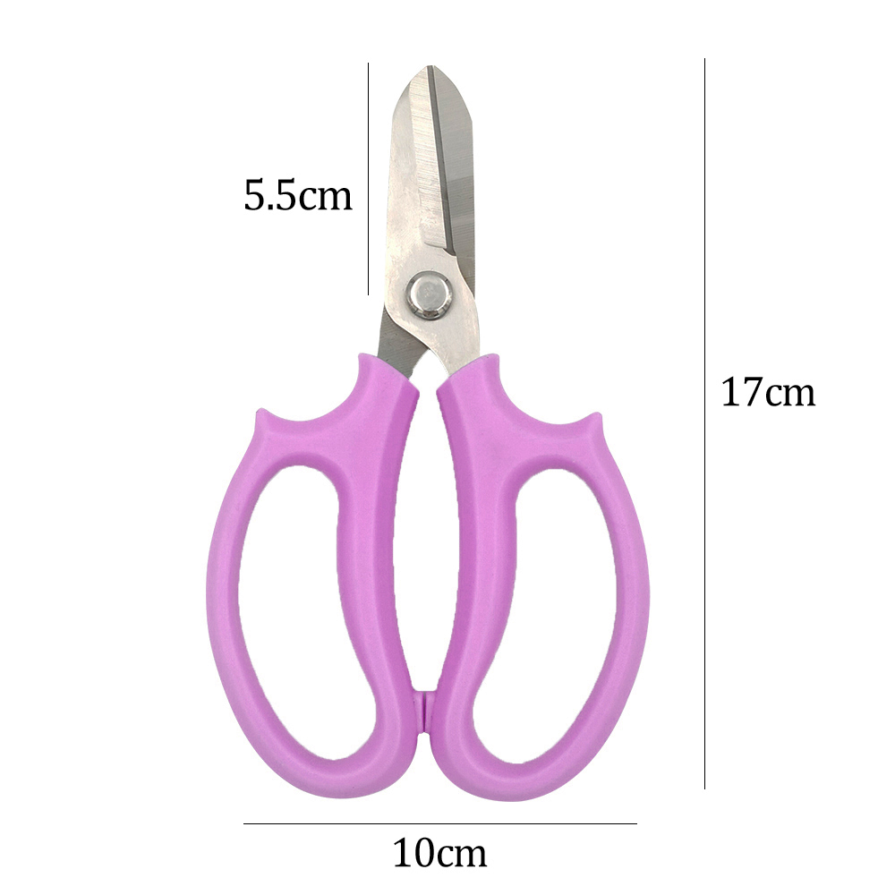 Garden Pruner Stainless Steel Tree Pruning Tool Garden Scissors Fruit Picking Scissors Trim Weed Small Scissors Gardening Tools