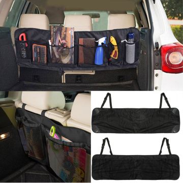 110x34cm Car Seat Back Bag Holder Hangging Bags Storage Organizer Pockets Travel Outdoor Stowing Tidying Universal For Van Truck