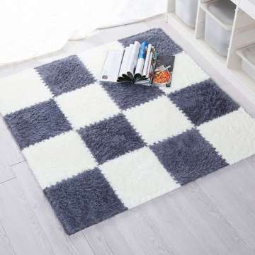 Modern Living Room Carpet Tiles Interlocking Play mat Floor mats Foam playmats Jigsaw mat Puzzle For Baby Kids Magic Patchwork