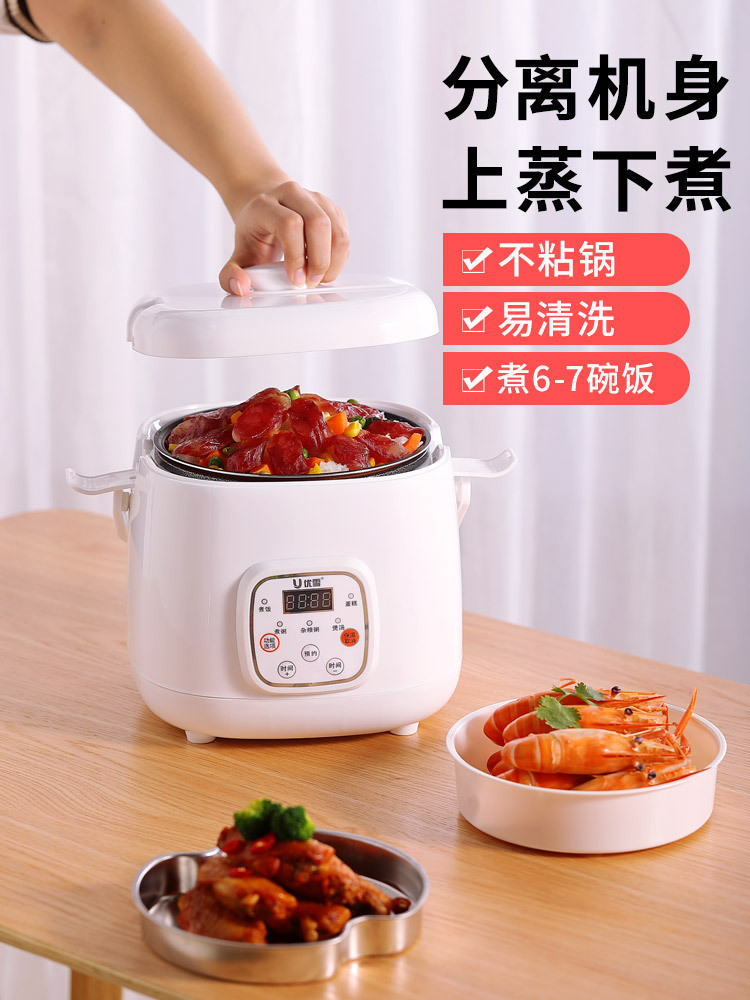 110V V Smart Electric Rice Cooker 2L Mini Rice Cooker USA Canada Japan Kitchen Small Appliances
