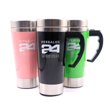 Herbalife Nutrition Automatic mixing Drinkware Stainless Steel Coffee Cup Self Stirring Electric Lazy Smart Double Insulated Cup