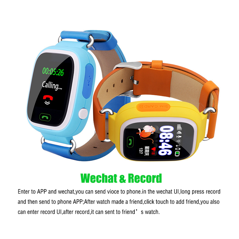 Q90 GPS Tracking watch Touch Screen WIFI location GPS Watch Children SOS Call Finder Tracker for Kids GPS Smart watch PK Q50 Q60