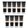 MISS ROSE Base Makeup Matte Liquid Foundation Oil Control Long Lasting Concealer Full Coverage Waterproof Contour Makeup 37ml