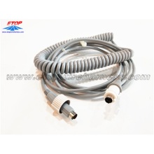 Connector Coiled Cable Assembly with DIN
