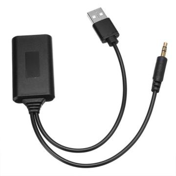 1pcs Bluetooth Radio Cable Adapter Universal Car Aux Bluetooth Music Audio Receiver Car Charger Adapter For BMW E90 E91 E92 E93