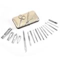 19 In 1 Multifunction Manicure Set Stainless Steel Nail Clipper Finger Plier Tweezer Scissors Pedicure Trimmer Ear Pick Pedicure