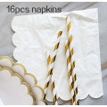 16pcs napkins