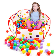 Portable Balls For Dry Pool Kids Foldable Ball Pit Baby Playpen For Children Ball Pool Fence Kids Safety Barrier Game House Toys