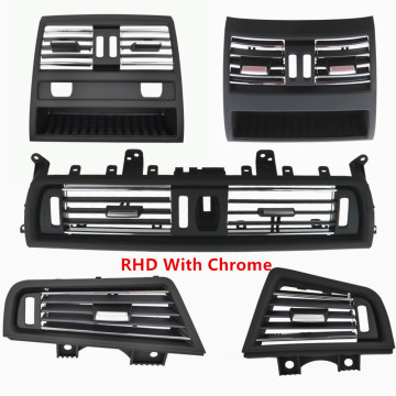 RHD Right Hand Driver Air Conditioning AC Vent Outlet Grille With Chrome for BMW 5 Series F10 F11 F18 1520i 523i 525i 528i 535i