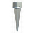 Galvanized Steel Fence Pole Anchor