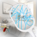 3000V Electric Insect Racket Swatter Zapper USB 1200mAh Rechargeable Mosquito Swatter Kill Fly Bug Zapper Killer Trap Dropship