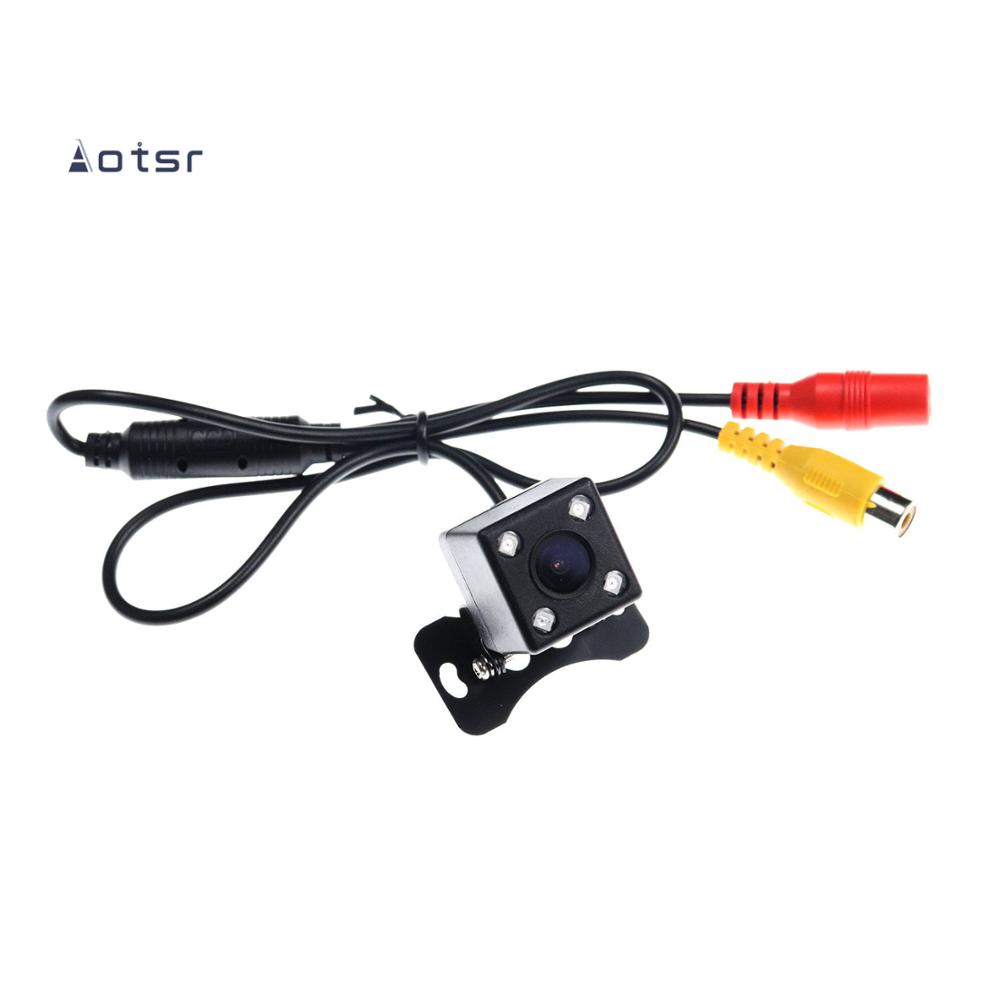 AOTSR Rear View Camera Vehicle Folding Foldable Monitor Video System LED Waterproof Car Parking Monitor With Reverse Camera