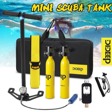 DIDEEP Diving System Mini Scuba Air Tank Scuba Oxygen Cylinder Reserve Air Tank bucear Snorkeling Diving Equipment Tauchflaschen