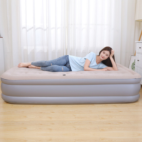 Air Furniture Inflatable Soft Flocking Cover Air Bed for Sale, Offer Air Furniture Inflatable Soft Flocking Cover Air Bed