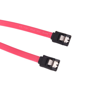 39cm Serial ATA SATA 3 RAID Data HDD Hard Drive Disk Signal Cables Yellow Red Straight High Speed SATA Data Cable 1PC