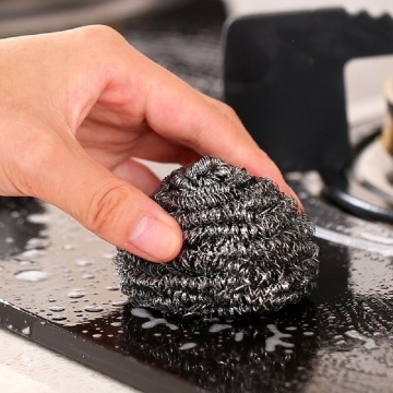 Stainless Steel Sponges, Scrubbing Scouring Pad, Steel Wool Scrubber for Kitchens, Bathroom and More