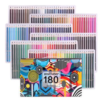 Colouring Pencils, Professional Set of 180 Colors Soft Wax-Based Cores, for Drawing,Sketching,Shading Coloring,Pro Artists