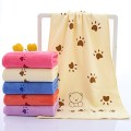 Print Animal Baby Heart Cartoon Bath Towel Cute Towel Baby Absorbent Drying Swimwear Baby Cotton Kids Towels