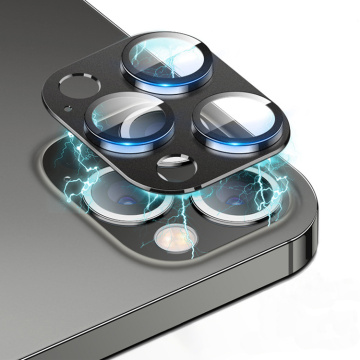 Titanium Diamond Crystal Lens Film Tempered Glass Protector