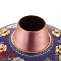 Enameled Copper Hot Pot Pure Copper Thickened Old Beijing Charcoal Shabu Lamb Copper Yuanyang Pot Household Stew Pot Soup Pot