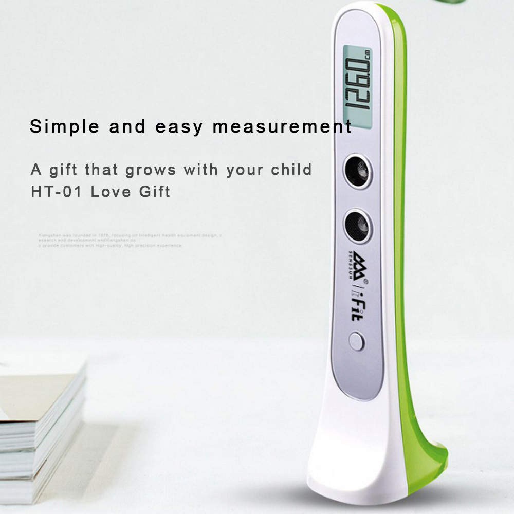 Height Measuring Instrument Handheld Ultrasonic Stadiometer Height Measuring Device Rule Sensor Monitor for Kids and Adults