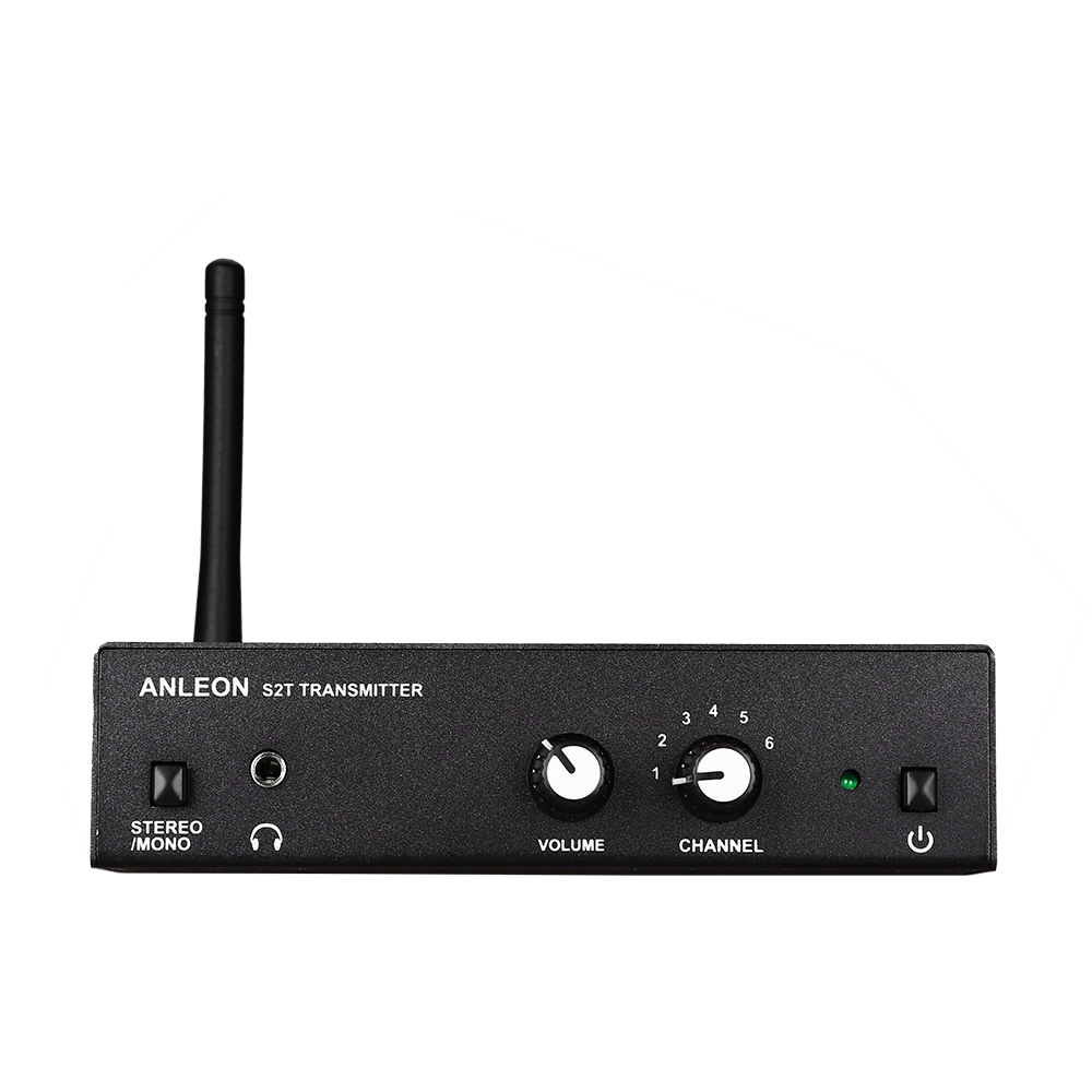 For ANLEON S2 UHF Stereo Wireless Monitor System 670-680MHZ 4Models Professional Digital Stage In-Ear Monitor System 4 Receivers