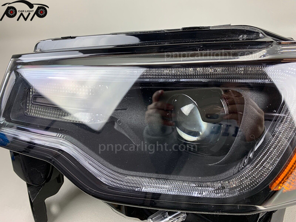 Black headlight for Jeep Grand Cherokee USA CAD