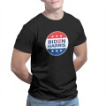 atinfor Biden Harris Tee Men's T Shirt Novelty Tops Bitumen Bike Life Tees Clothes Cotton Printed T-Shirt Plus Size