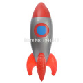 New Inflatable Toys Inflate Red Rocket Model Toys Children Birthday Party Decoration Toys Astronaut Space Spaceship 103*28 CM