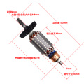 220V/240V Armature Rotor anchor replacement For BOSCH GBH2-20 GBH 2-20 GBH2-20S GSB18-2 GSB 18-2 Rotary hammer Electric 4 Teeth