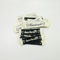 Wholesale 100Pcs DIY Embroidered Woven Handmade Labels For Clothing/Jewelry Accessories Garment Label