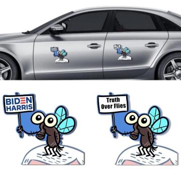 1pcs Truth Over Flies Waterproof Sticker Vinyl Car Decal Multipurpose Self Adhesive 10.5*12.7cm dropshipping