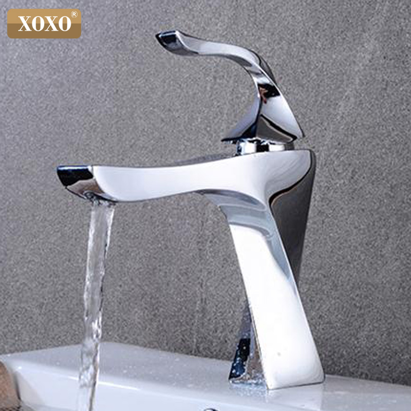 XOXO Basin Faucets Brass Taps Contemporary Single Handle Mixer Tap Bathroom Faucets Hot And Cold Cock Wash Basin faucet 20065H