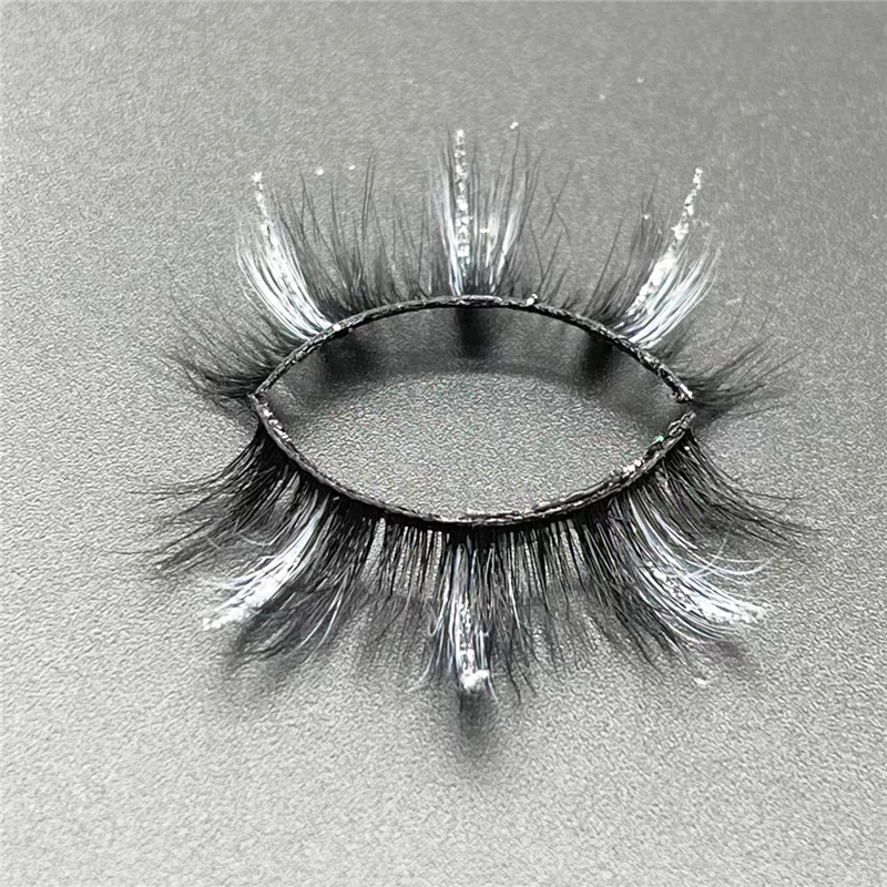 Fake Glitter Eyelashes