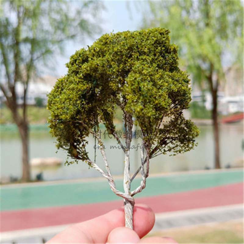 Scale Architectural Model Trees Railroad Layout Garden Landscape Scenery Miniatures Tree Building Kits Toy for Kids