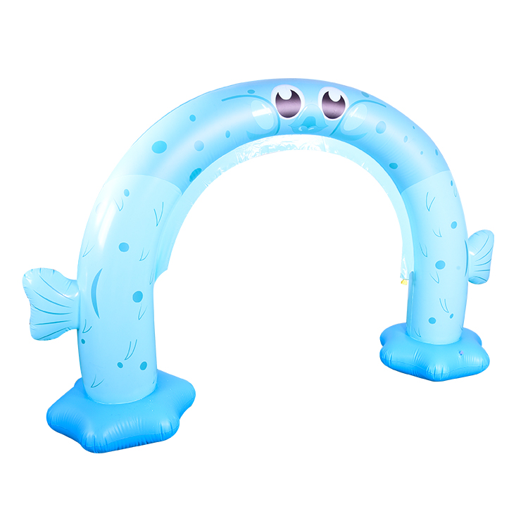 Puffer Fish Outdoor Pvc Arch Sprinkler For Kids 4