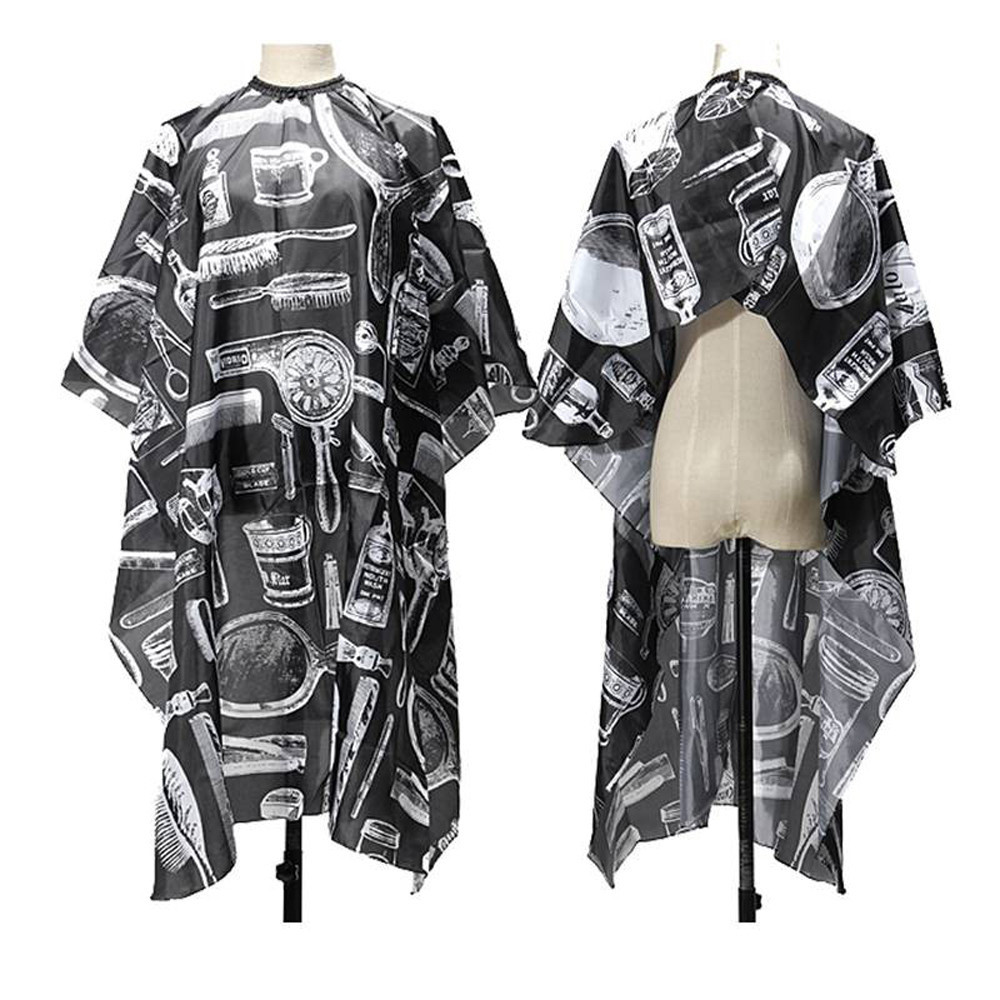 Adults Salon Hairdressing Cape Hairdresser Hair Cutting Gown Barber Capes Hairdresser Cape Gown Cloth Waterproof Hair Cloth L612
