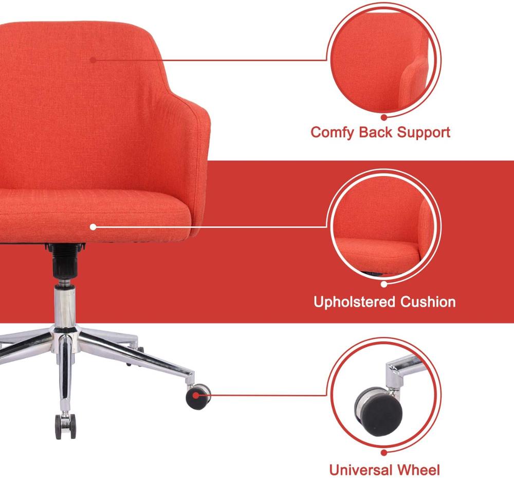 USA Stock office chair without armrest,modern office chair office waiting room chairs